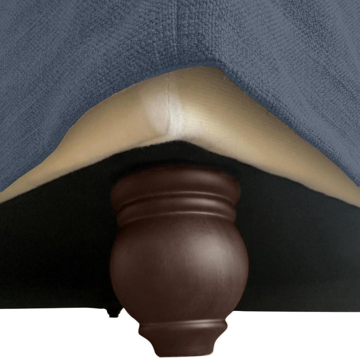 Slip Cover - Marbella Ottoman Navy