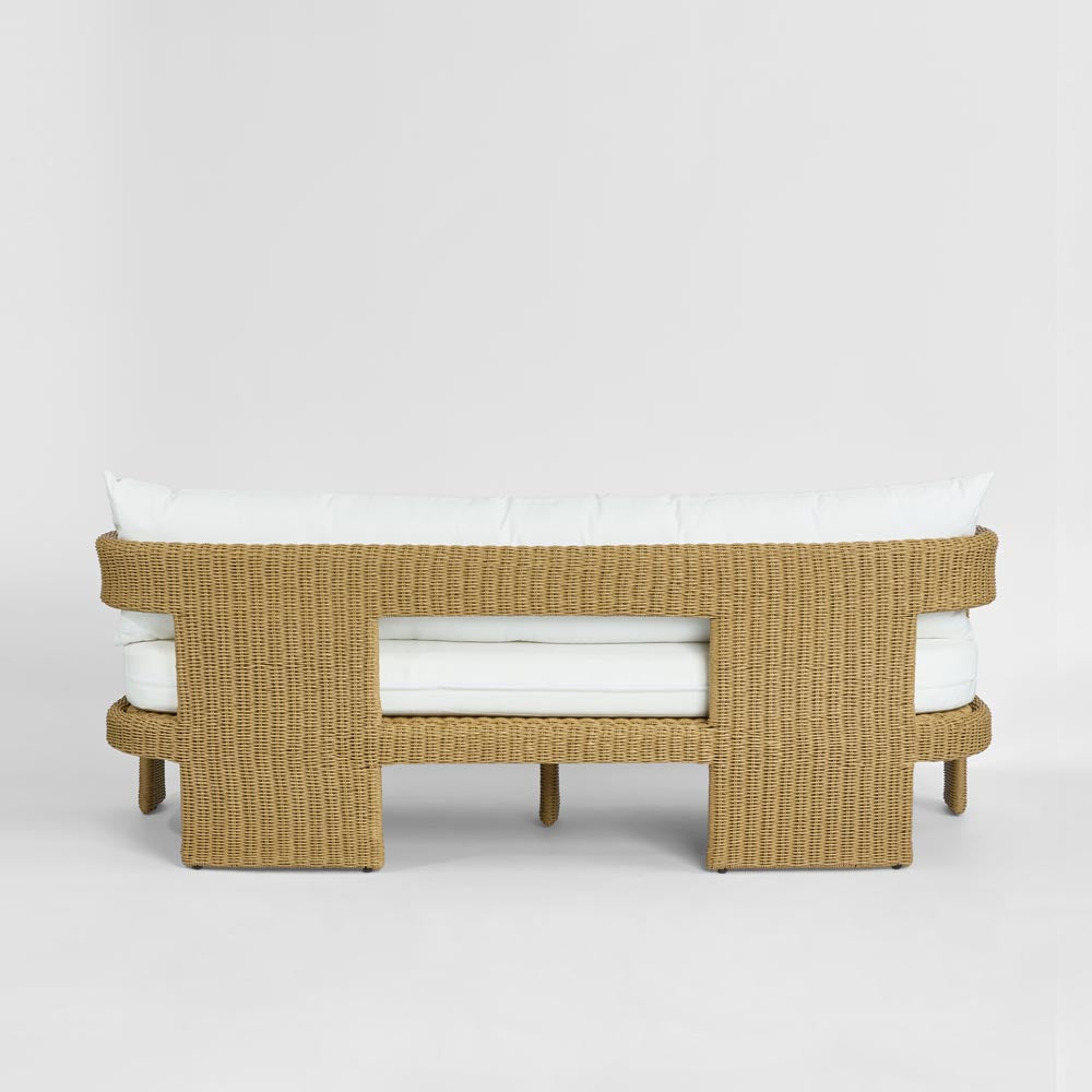 Cassius 3 Seat Sofa Natural Outdoor