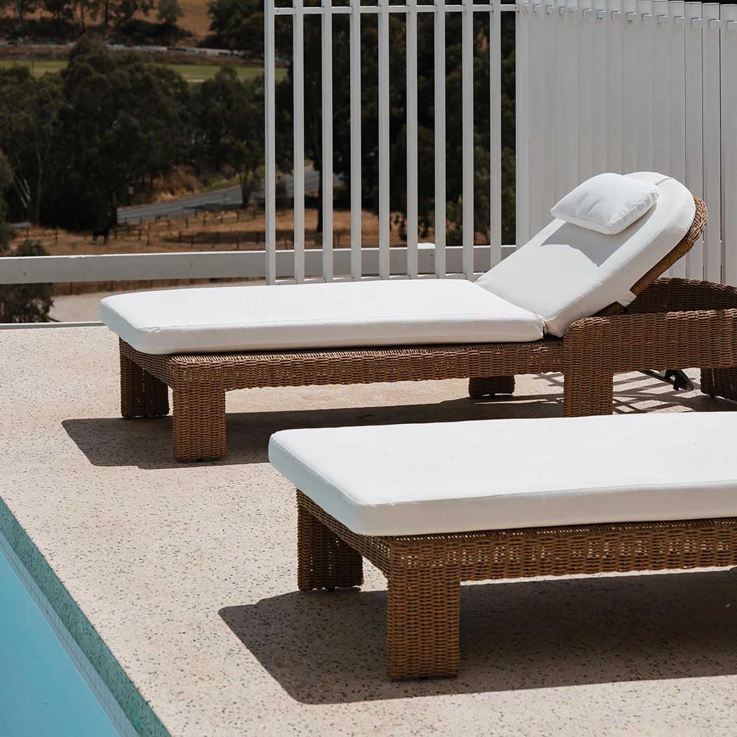 Cassius Sunlounge Natural Outdoor