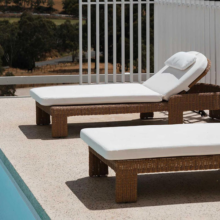 Cassius Sunlounge Natural Outdoor