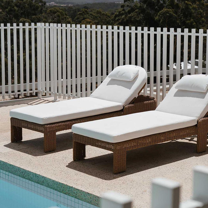 Cassius Sunlounge Natural Outdoor