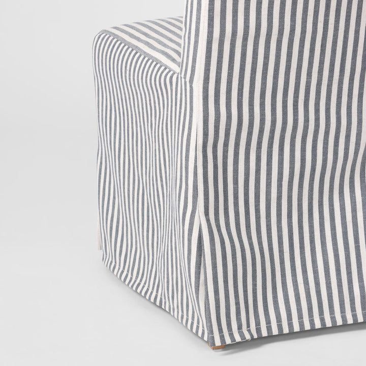Slip Cover Only - Clifton Dining Chair Blue Stripe