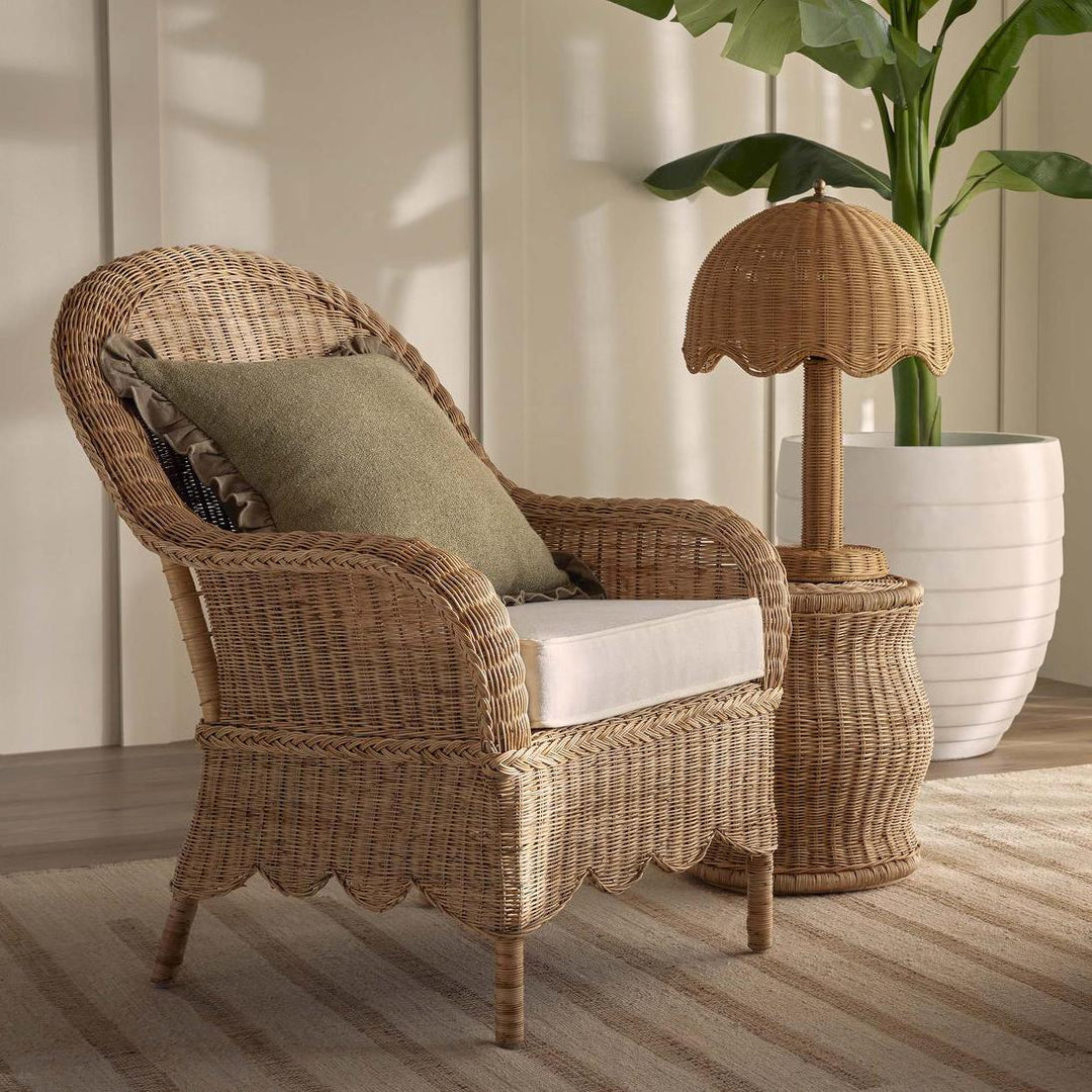 Long Island Rattan Occasional ArmChair