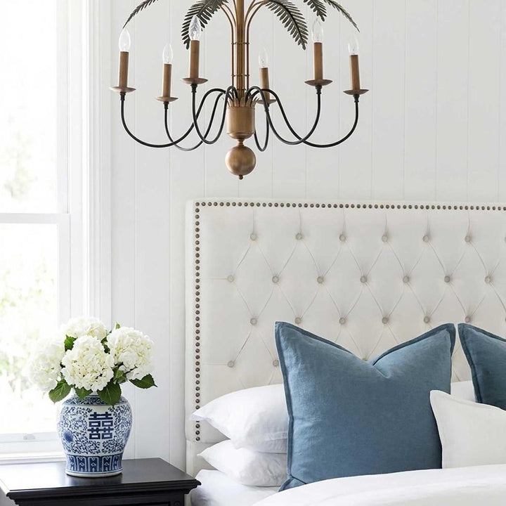 Queenscliff Tufted Bedhead King Beige