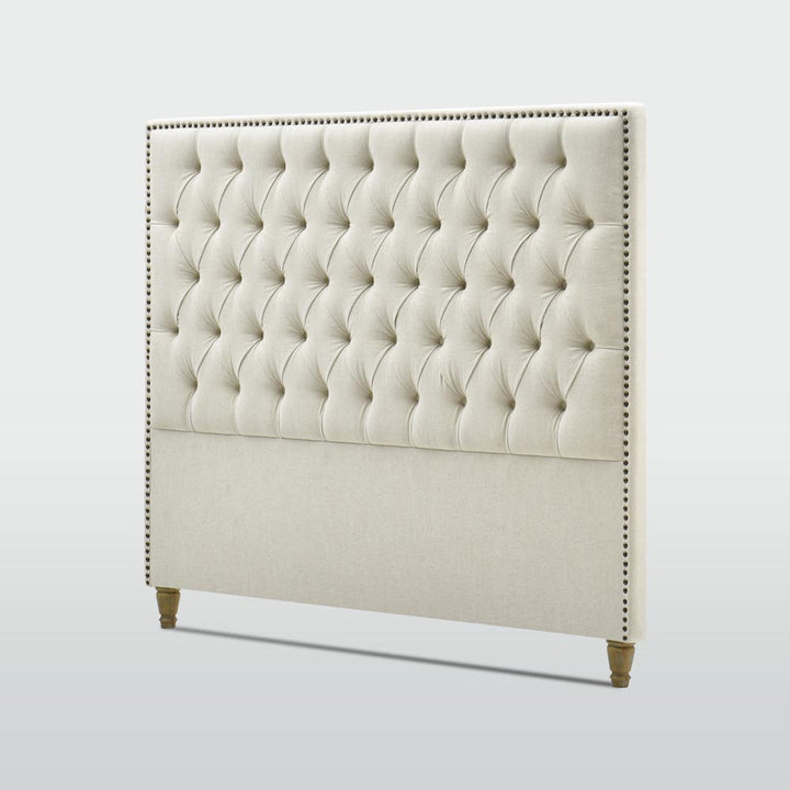 Queenscliff Tufted Bedhead King Beige