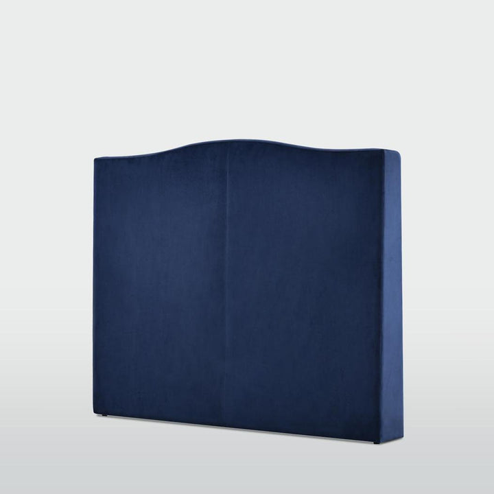 Mornington Bedhead Queen Blue Velvet