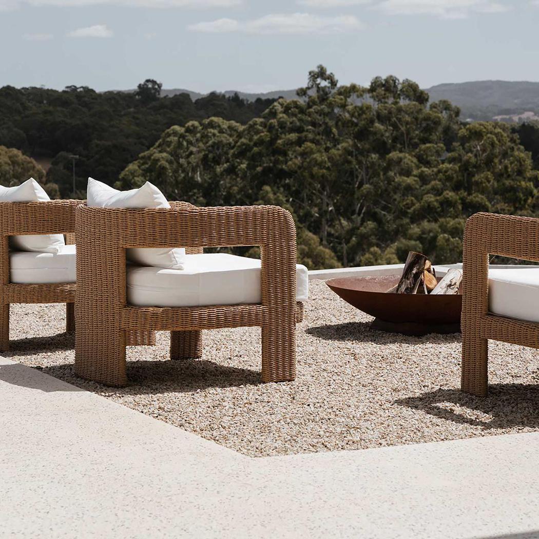 Cassius Outdoor Occasional ArmChair Natural