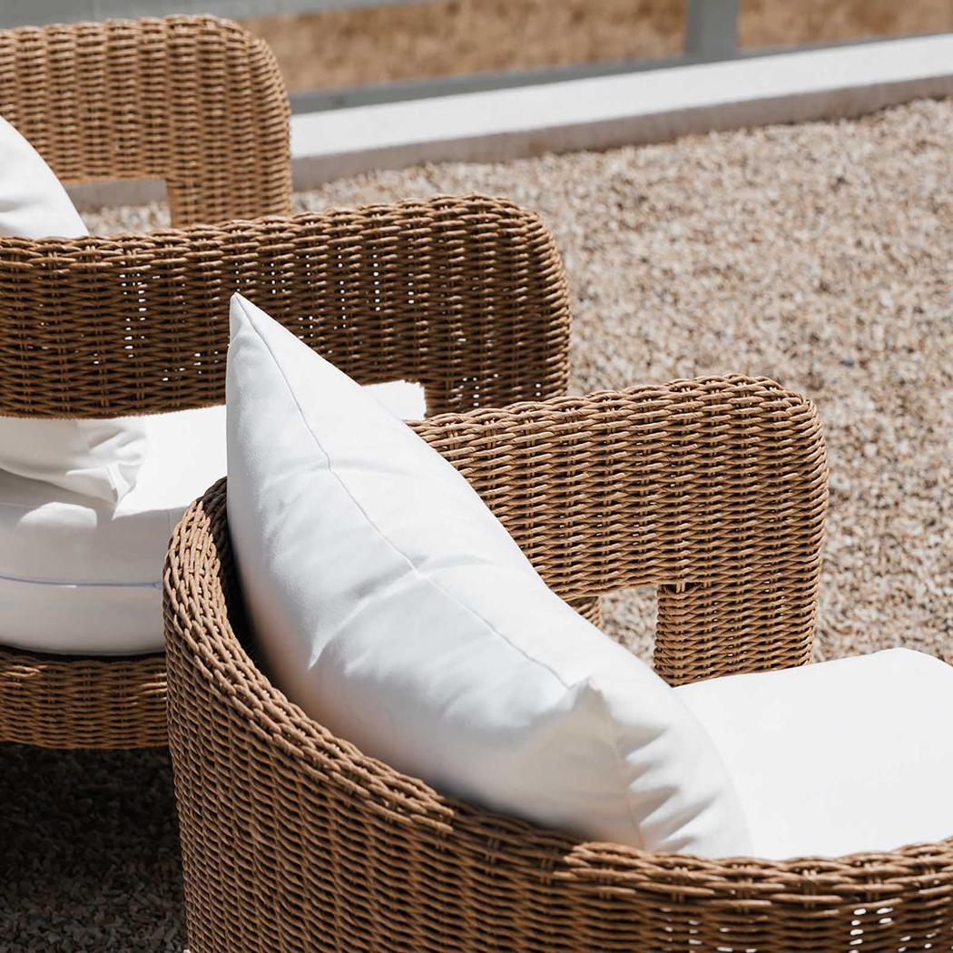 Cassius Outdoor Occasional ArmChair Natural