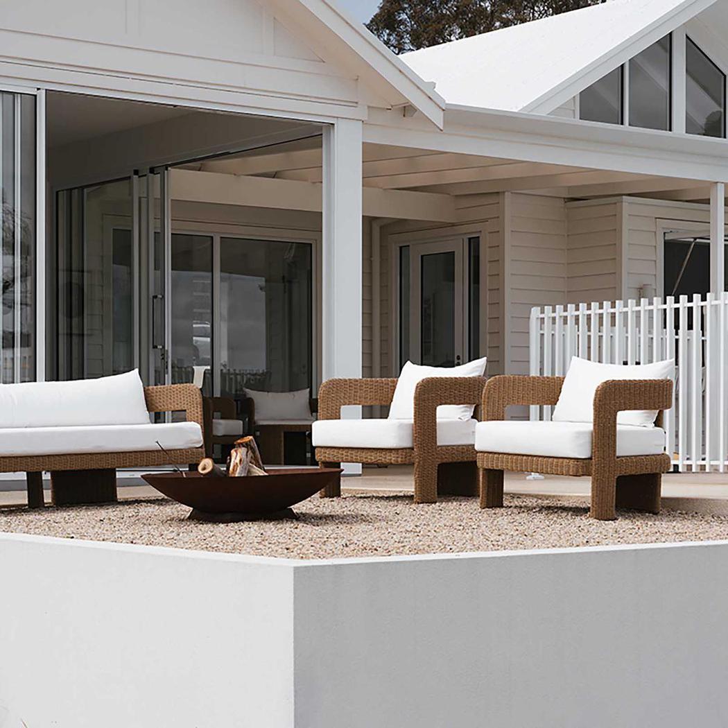 Cassius Outdoor Occasional ArmChair Natural