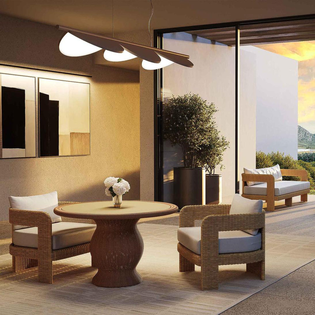 Cassius Outdoor Occasional ArmChair Natural