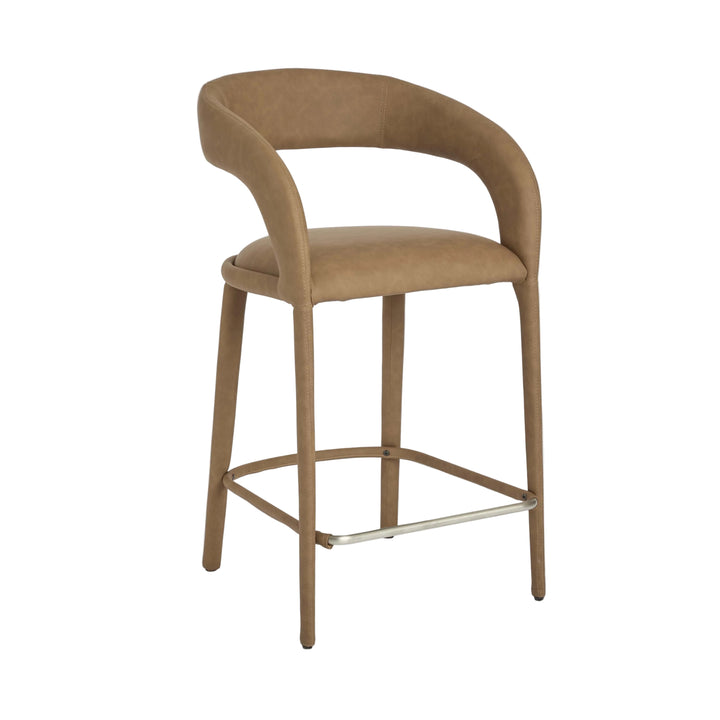 Nolan Counter Stool Tan PU