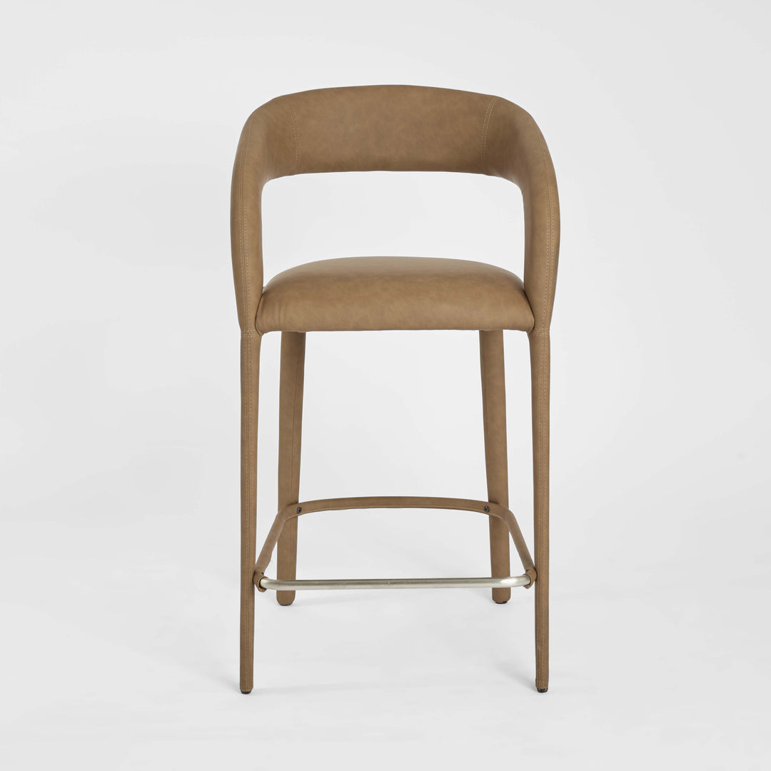 Nolan Counter Stool Tan PU