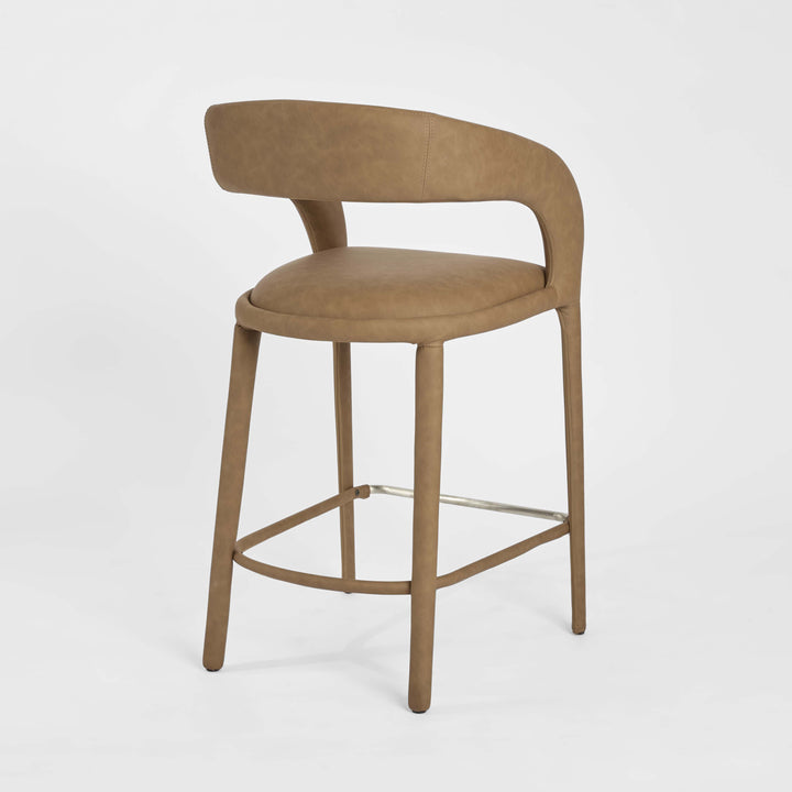 Nolan Counter Stool Tan PU