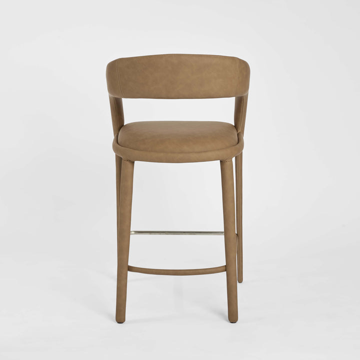 Nolan Counter Stool Tan PU