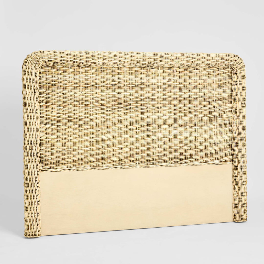 Long Island KS Rattan Bedhead