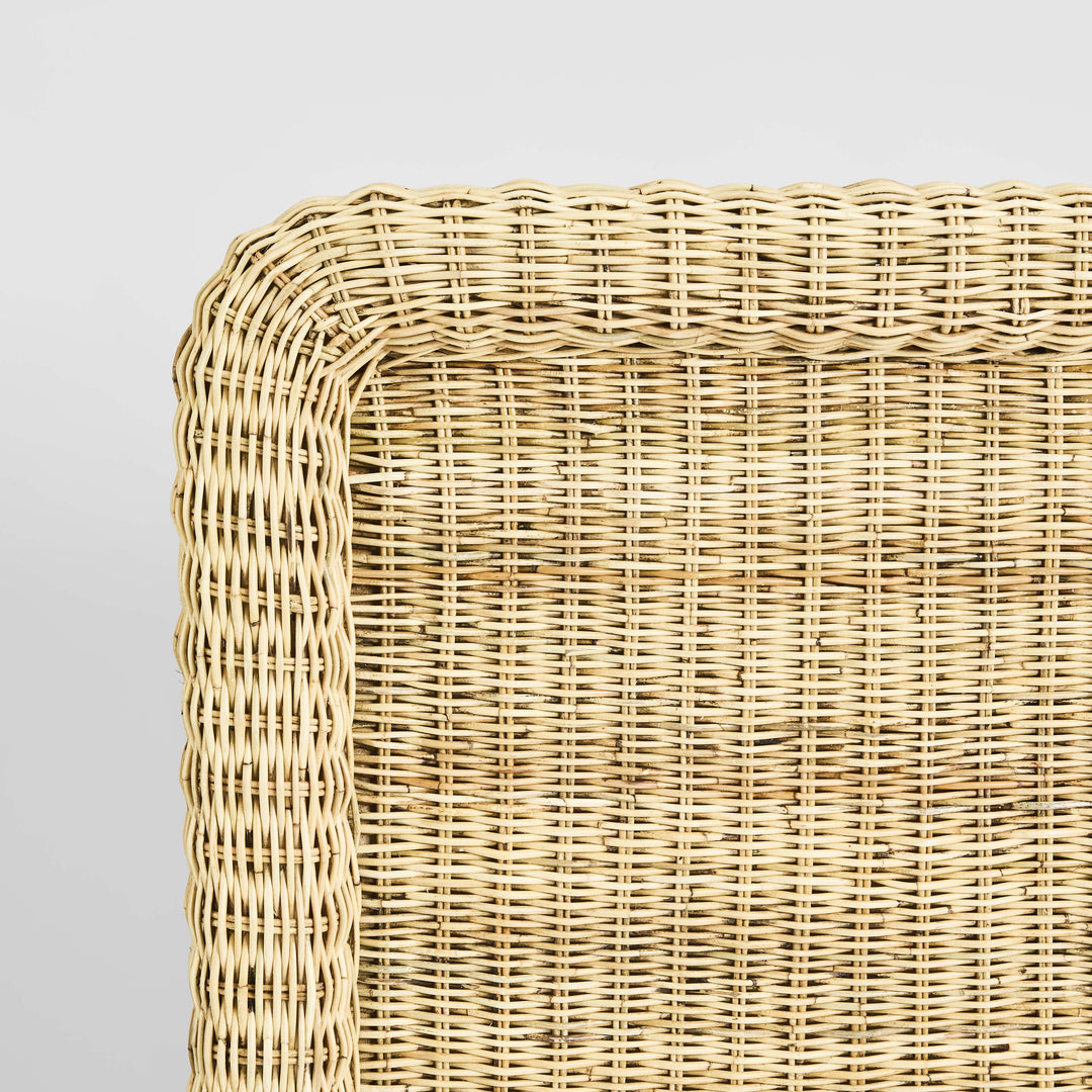 Long Island KS Rattan Bedhead