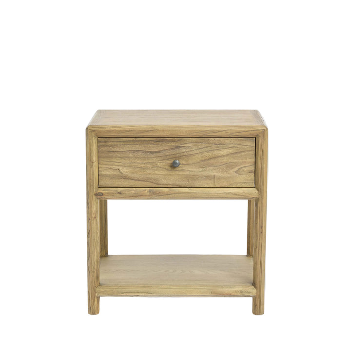 Cambridge Bedside Table Elm Natural