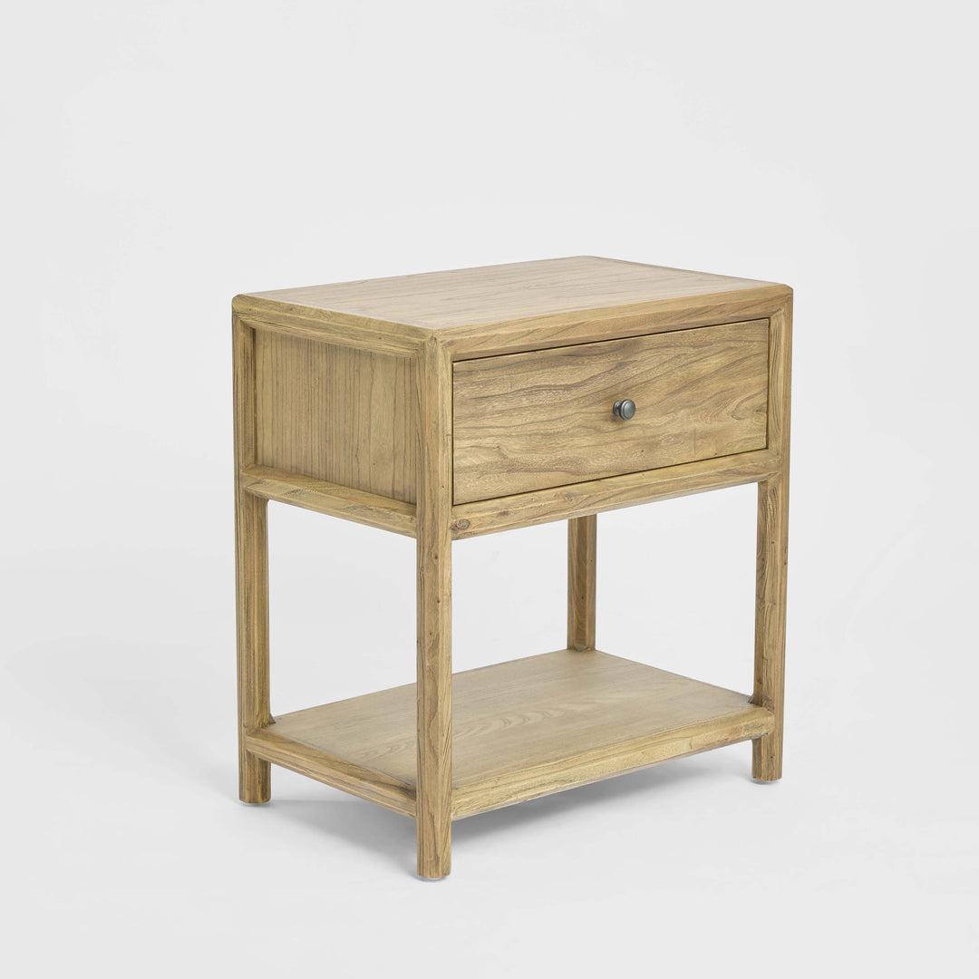 Cambridge Bedside Table Elm Natural