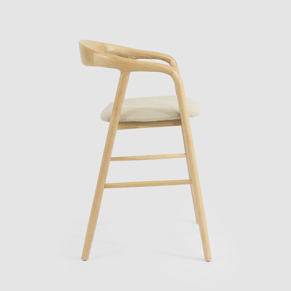Mason Counter Stool Ash Full Timber