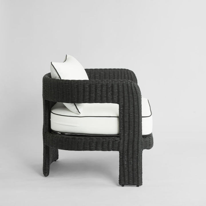 Cassius Occasional Armchair Outdoor Black