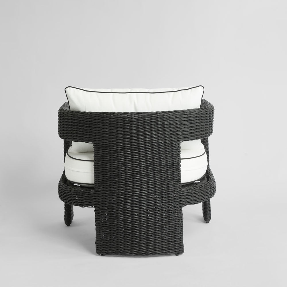 Cassius Occasional Armchair Outdoor Black