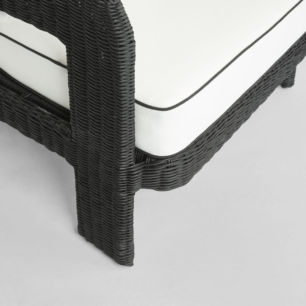 Cassius Occasional Armchair Outdoor Black