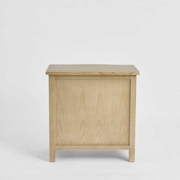 Avignon Bedside Table 3 Drawer Oak
