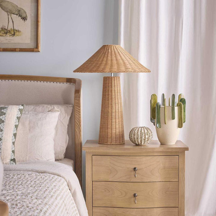 Avignon Bedside Table 3 Drawer Oak