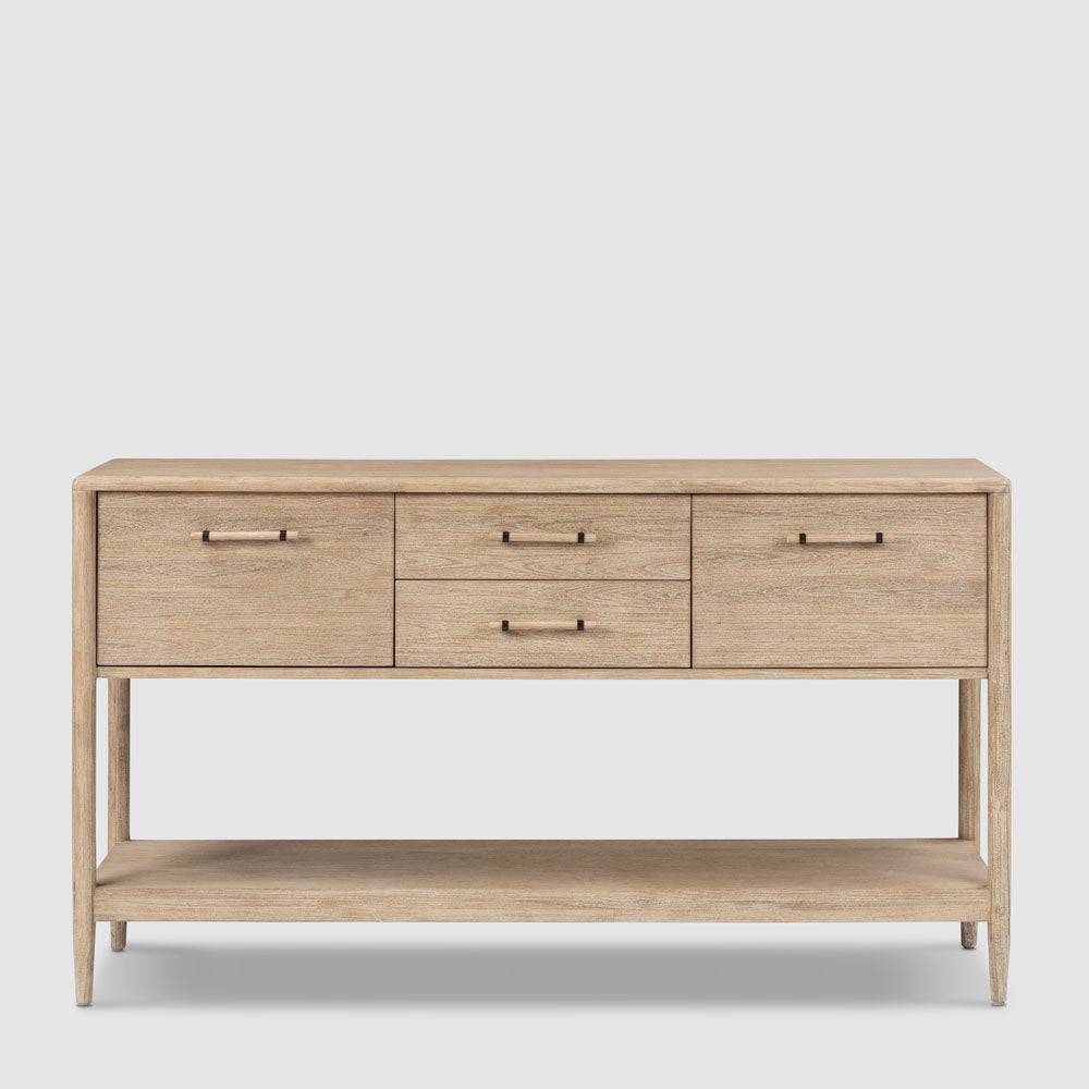 Bayview Console Table Natural Whitewash