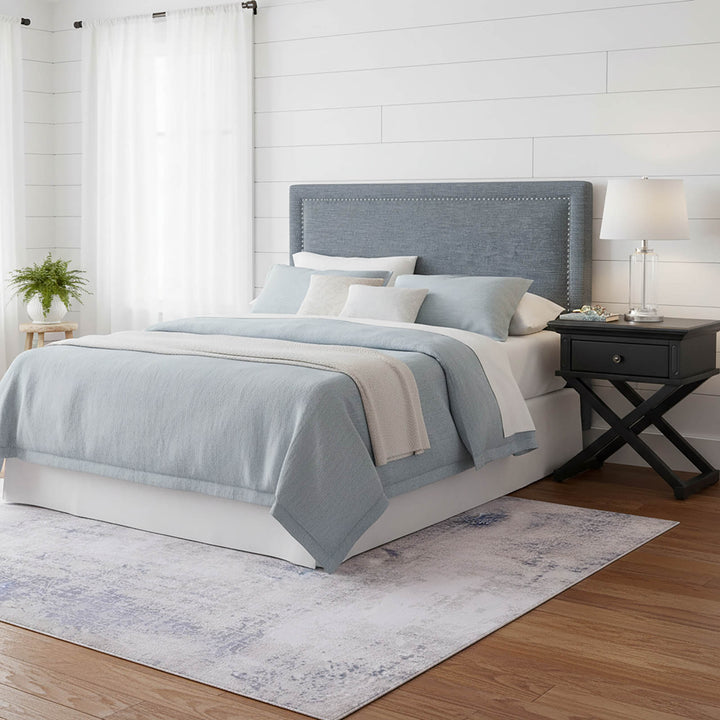 Sorrento Cross Leg Hamptons Side Table W/Drawer Black