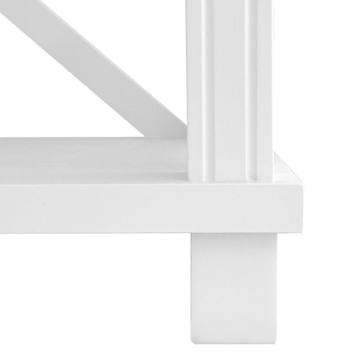 Sorrento Hamptons Bedside Table W/Drawer White