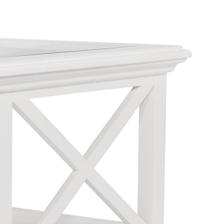 Sorrento Hamptons Square 120cm Coffee Table White