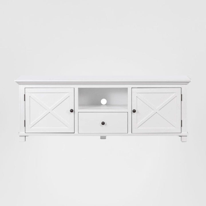 Sorrento Hamptons 170cm Media Unit White