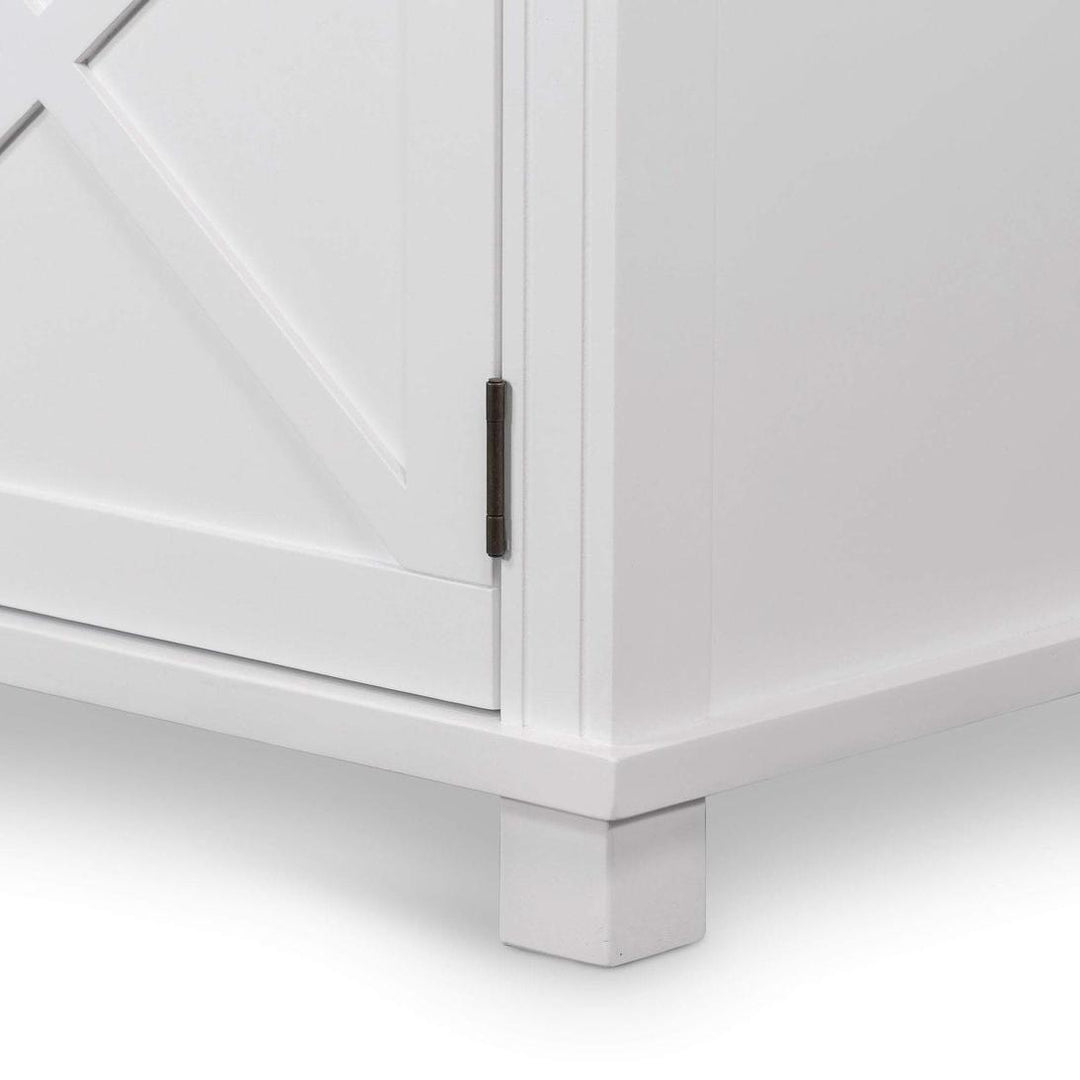 Sorrento Hamptons 170cm Media Unit White