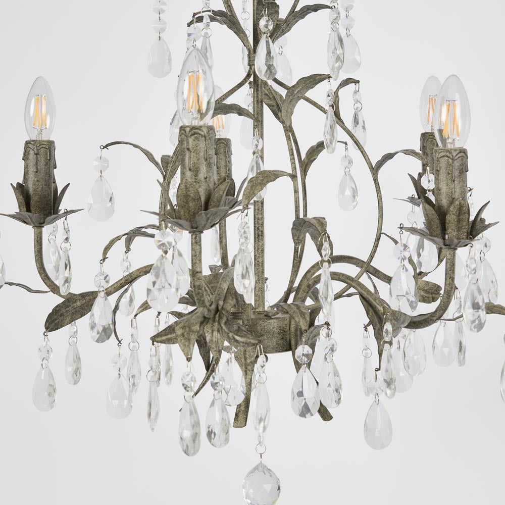 Taupe Chandelier Medium