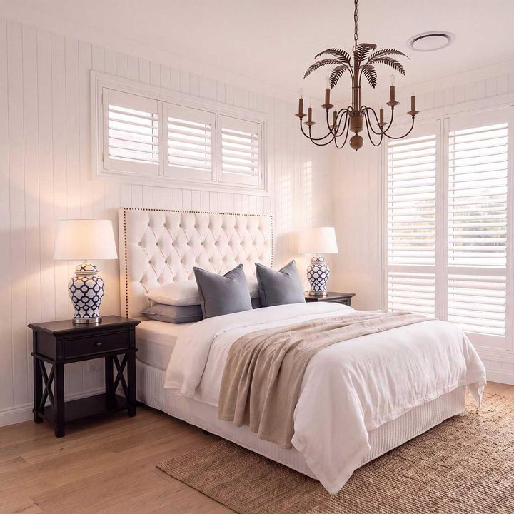 Palm Leaves Iron Chandelier 8 Lights