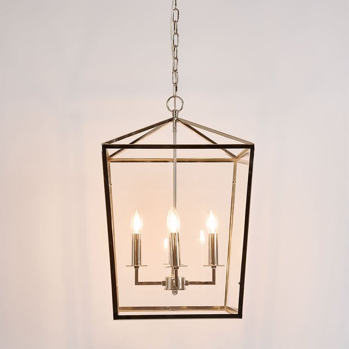 Ralph Large Glass Square Pendant