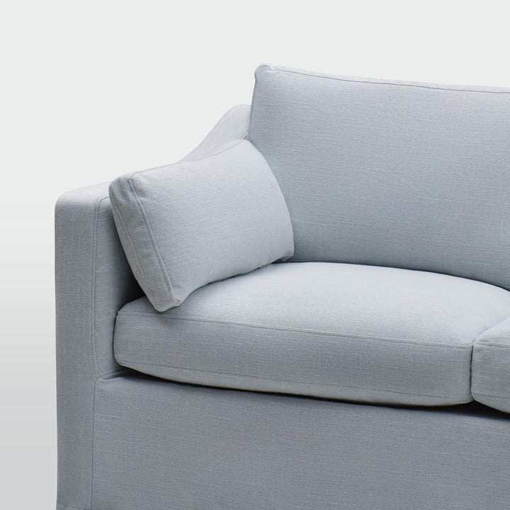 Clovelly 3 Seater Right Chaise Sofa Beach Covers Only