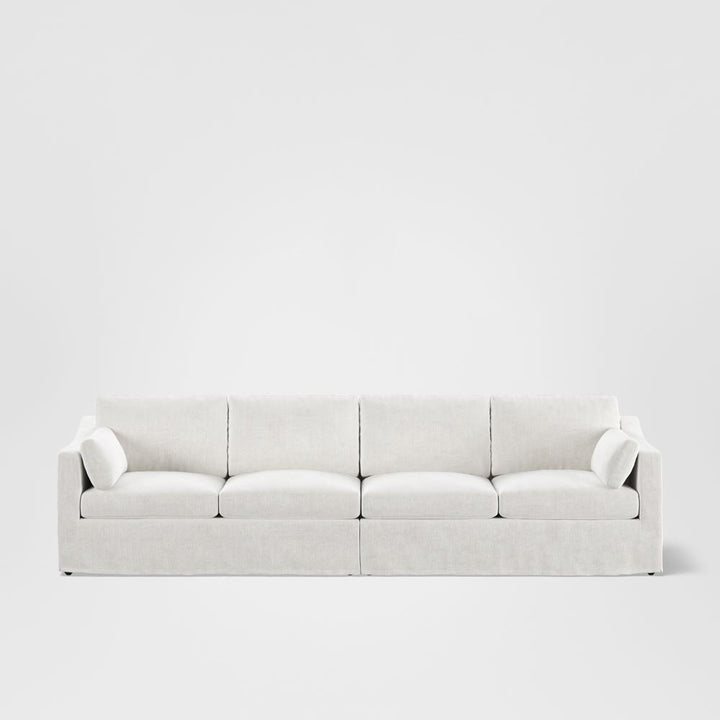 Clovelly 4 Seat Modular Sofa Ivory