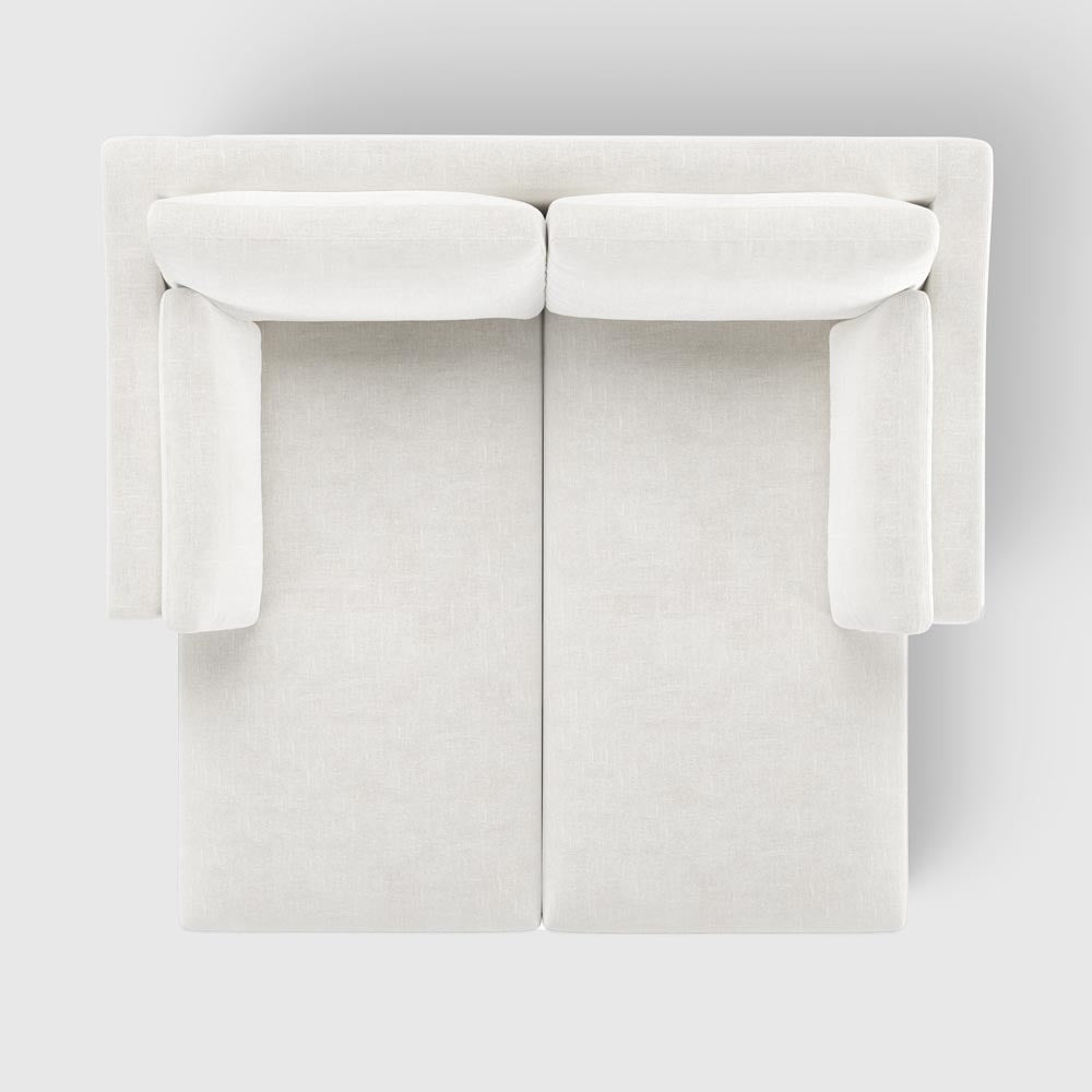 Clovelly Double Chaise Daybed Ivory