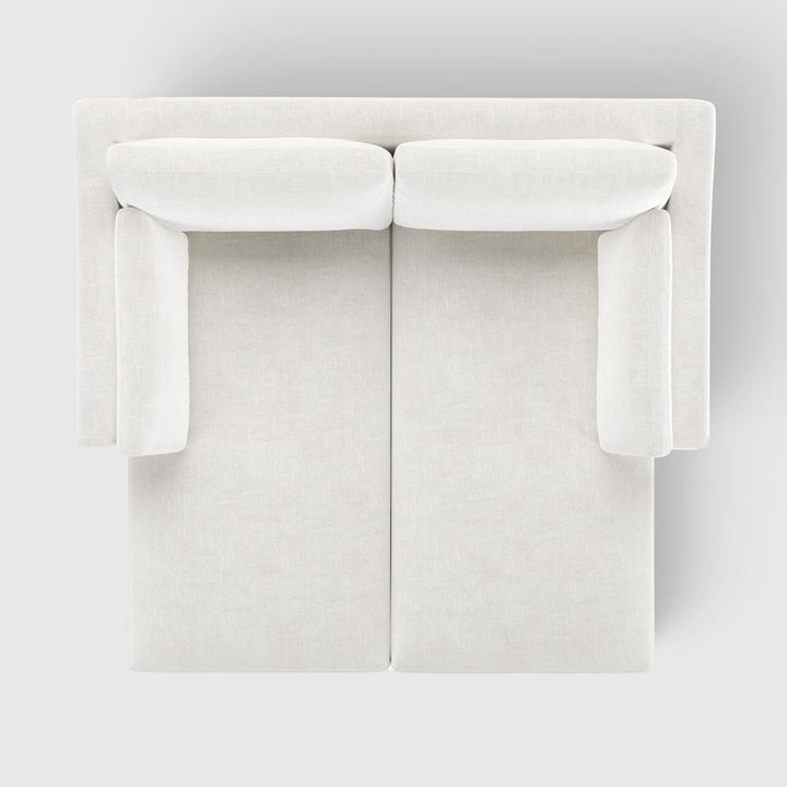Clovelly Double Chaise Daybed Ivory