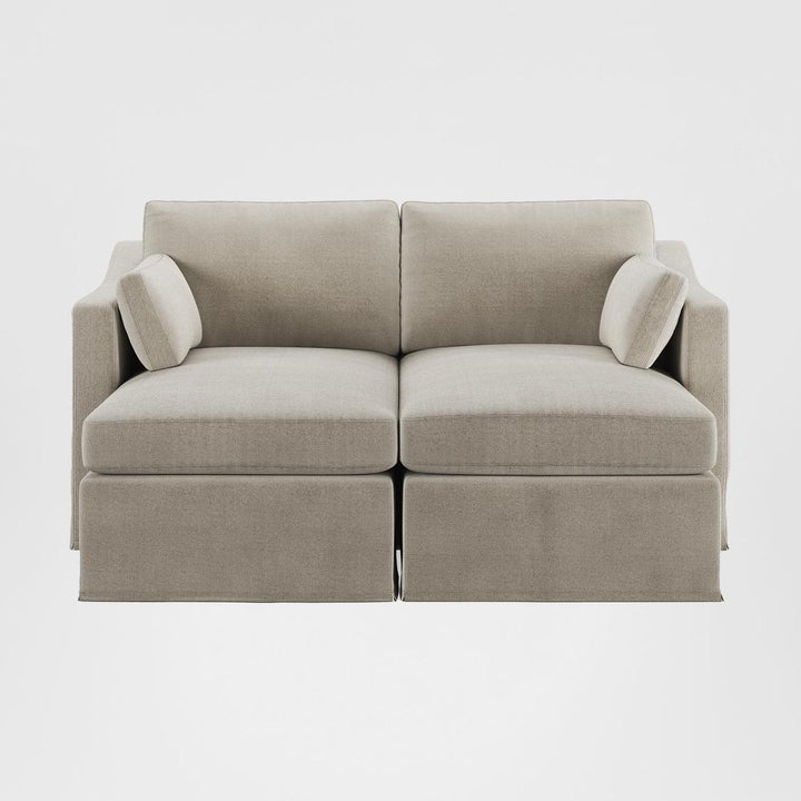 Clovelly Double Chaise Daybed Natural