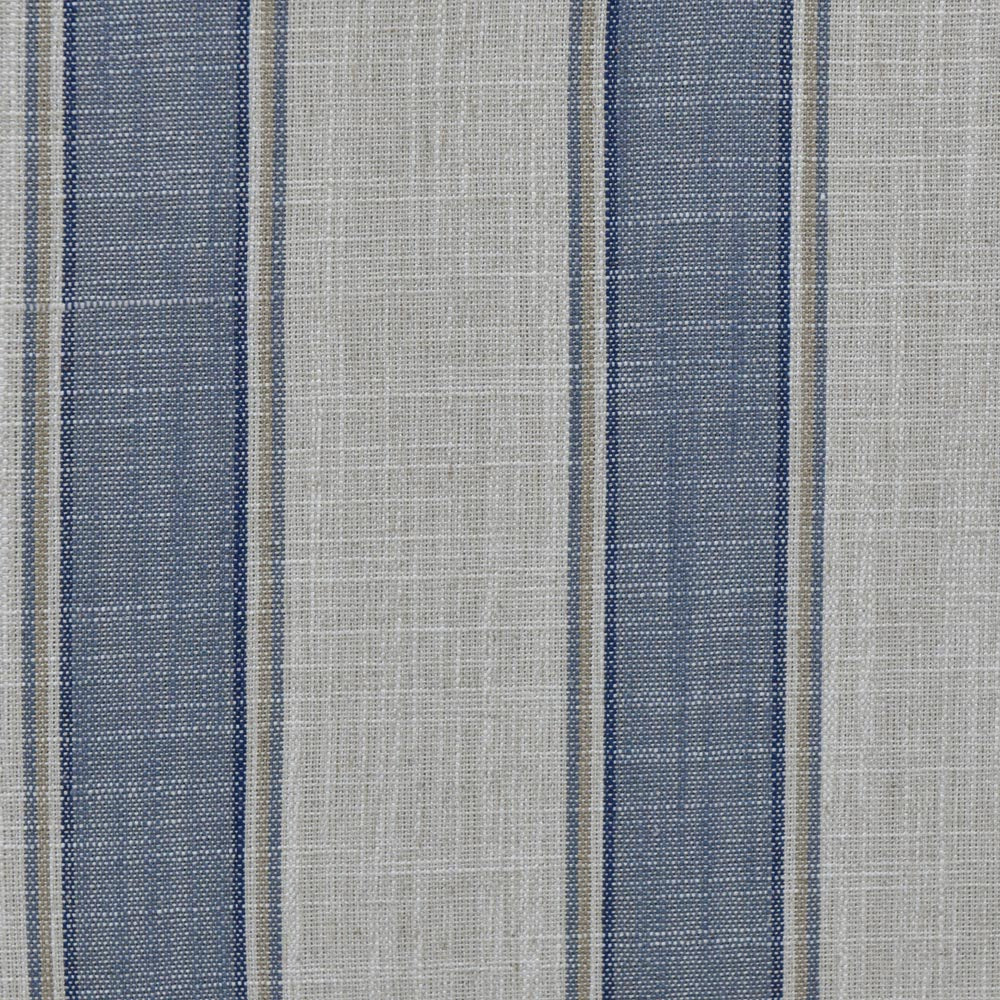 Noosa 3 Seater Right Chaise Sofa Blue Sky Stripe