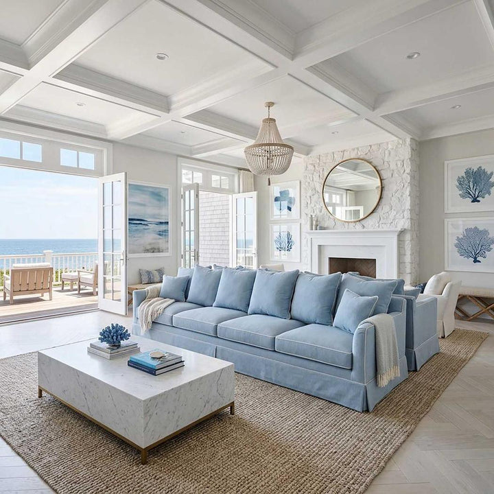 Noosa 4 Seat Modular Sofa Beach