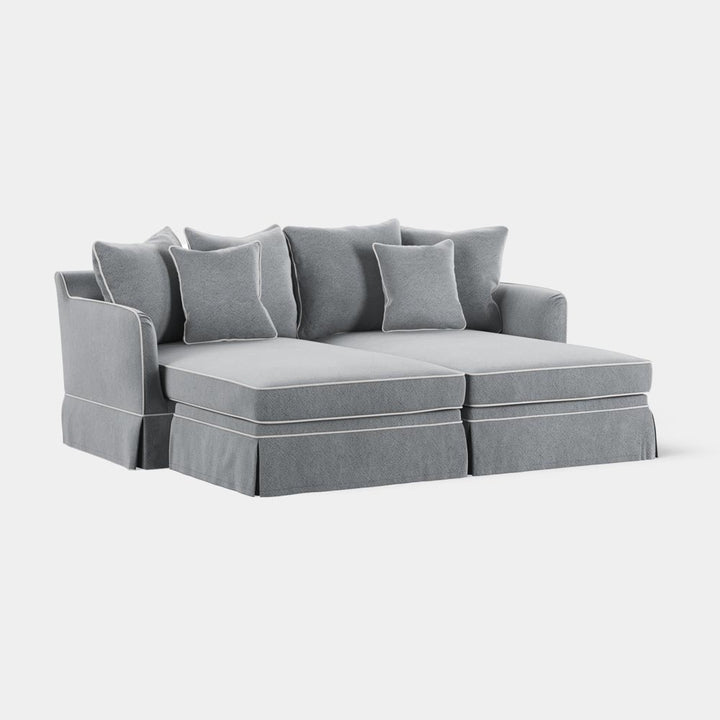 Noosa Double Chaise Daybed Grey
