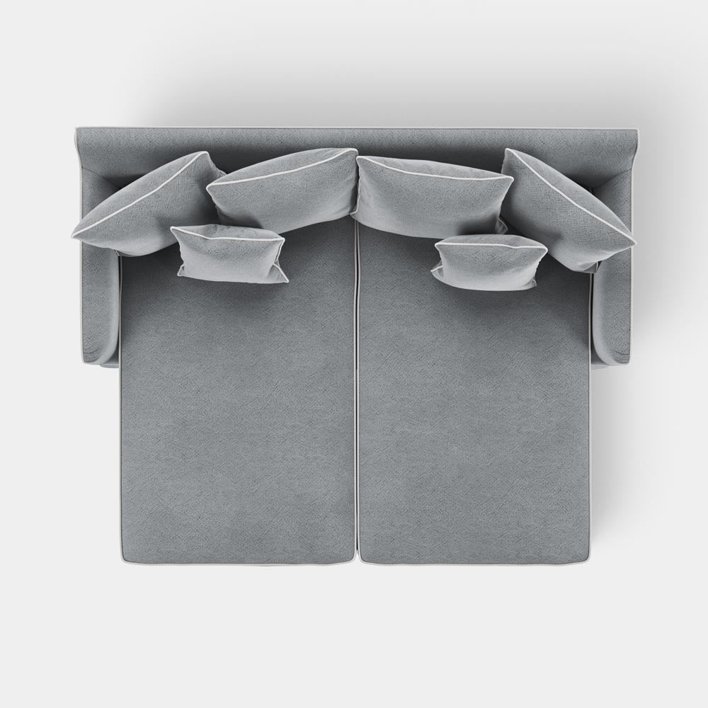 Noosa Double Chaise Daybed Grey