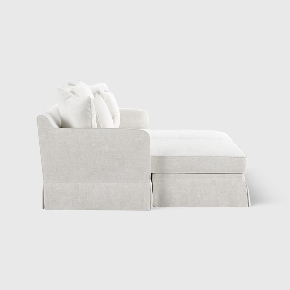 Noosa Double Chaise Daybed Ivory