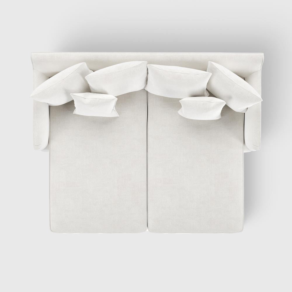 Noosa Double Chaise Daybed Ivory