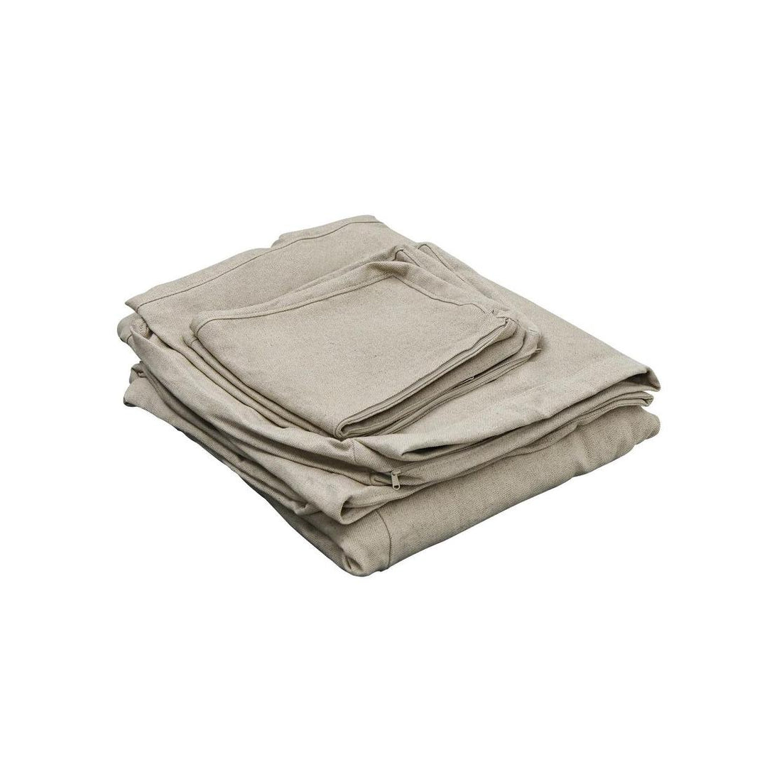 Noosa Double Chaise Daybed Natural Covers Only