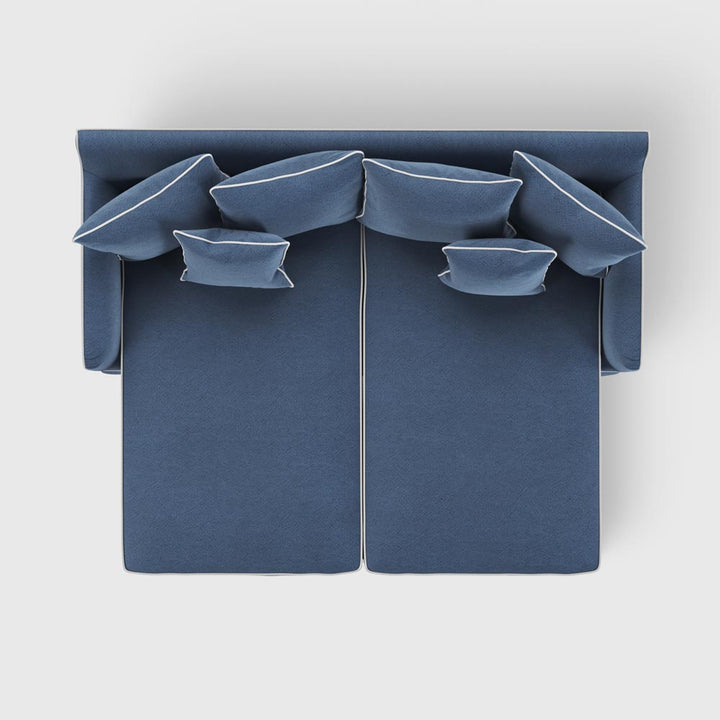 Noosa Double Chaise Daybed Navy